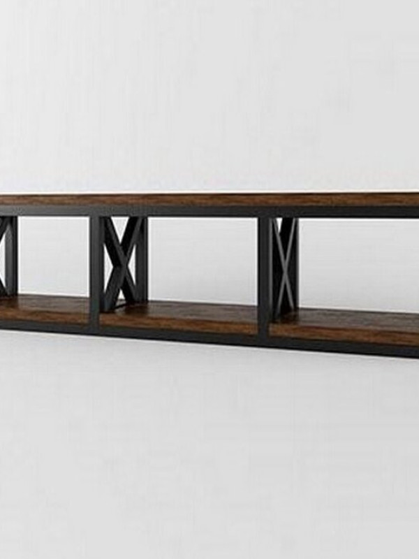 Стол консольный в стиле лофт GES-391